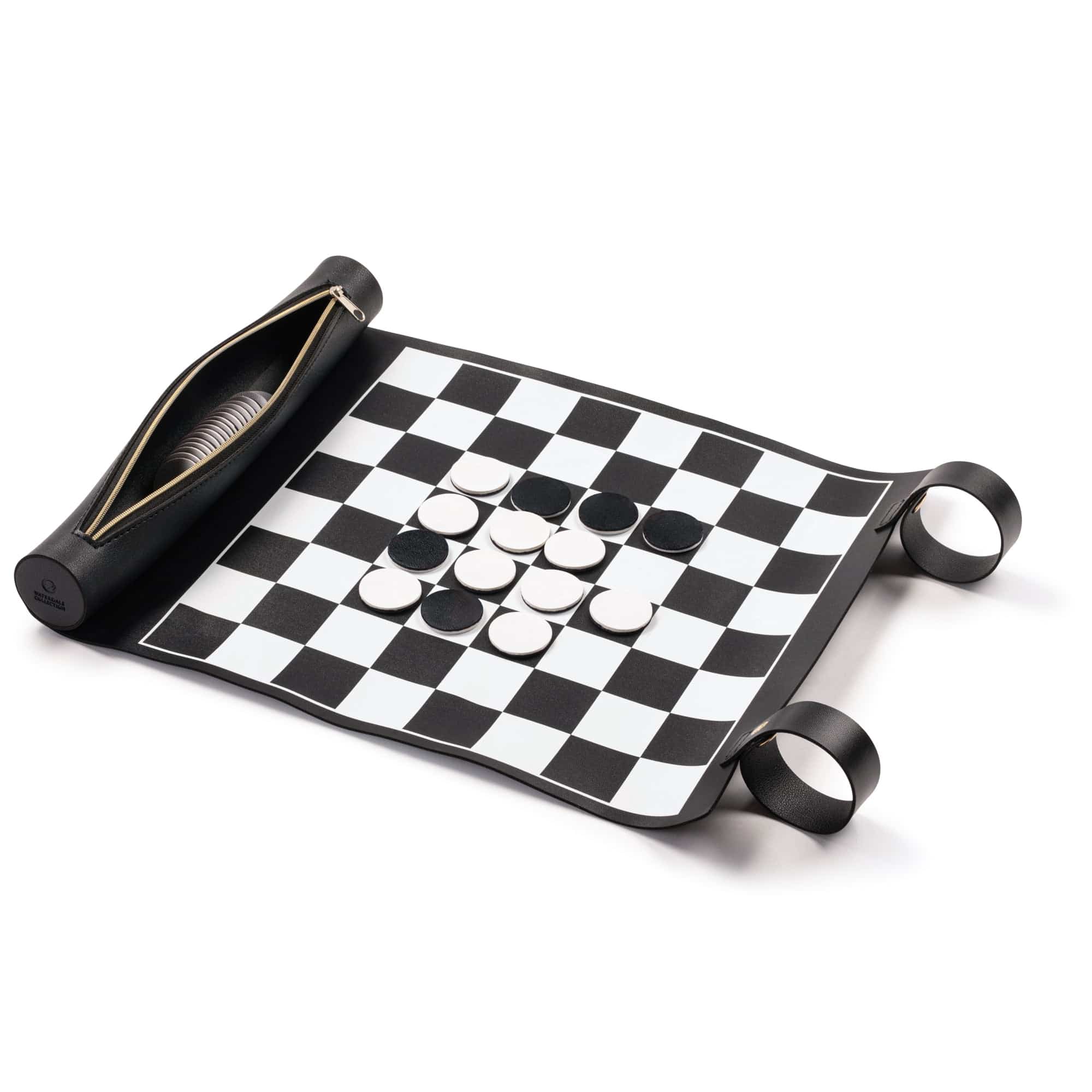 Leather Othello/Checkers Game