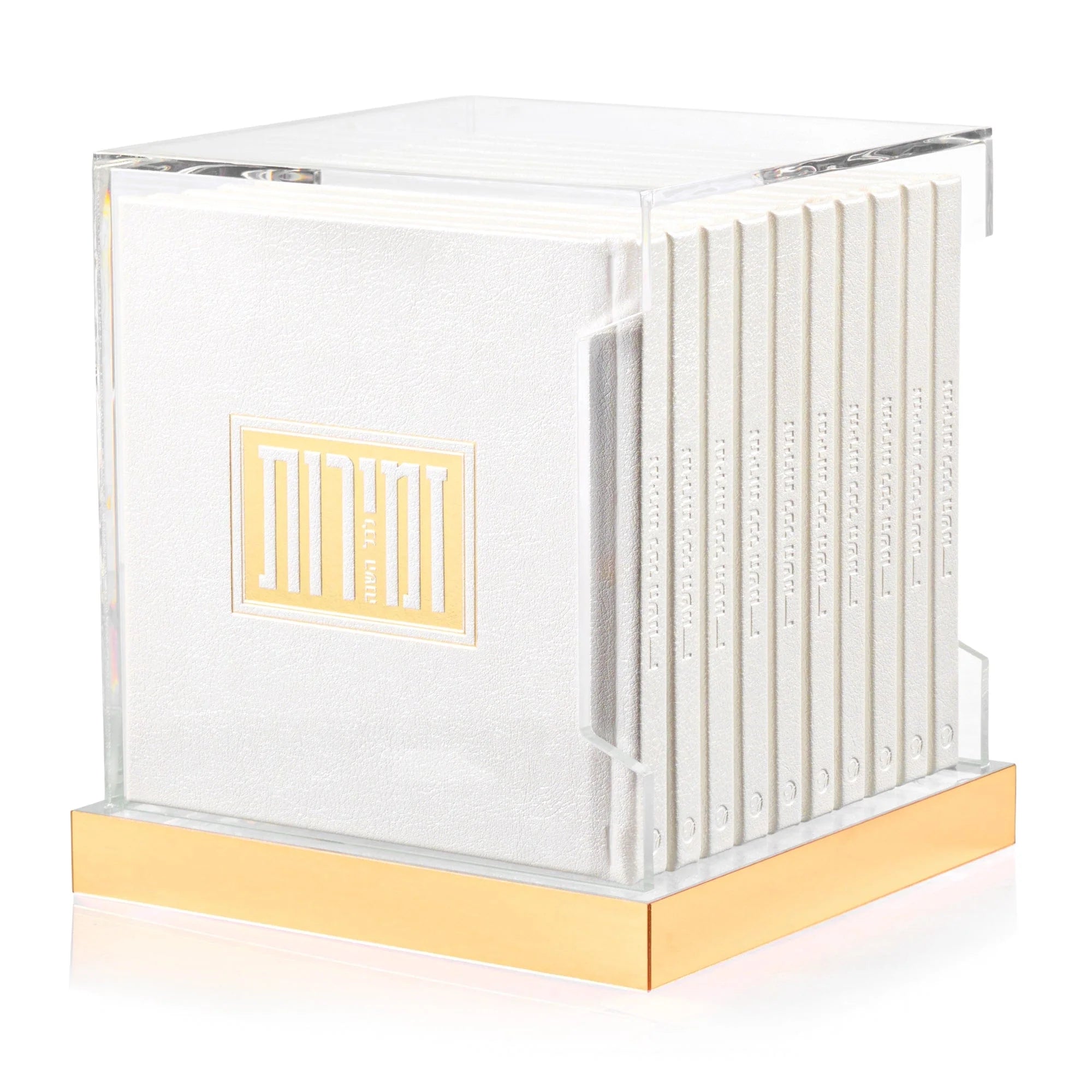 Square Zemiros Bencher Set for Shabbos & Yom Tov (Set of 10)