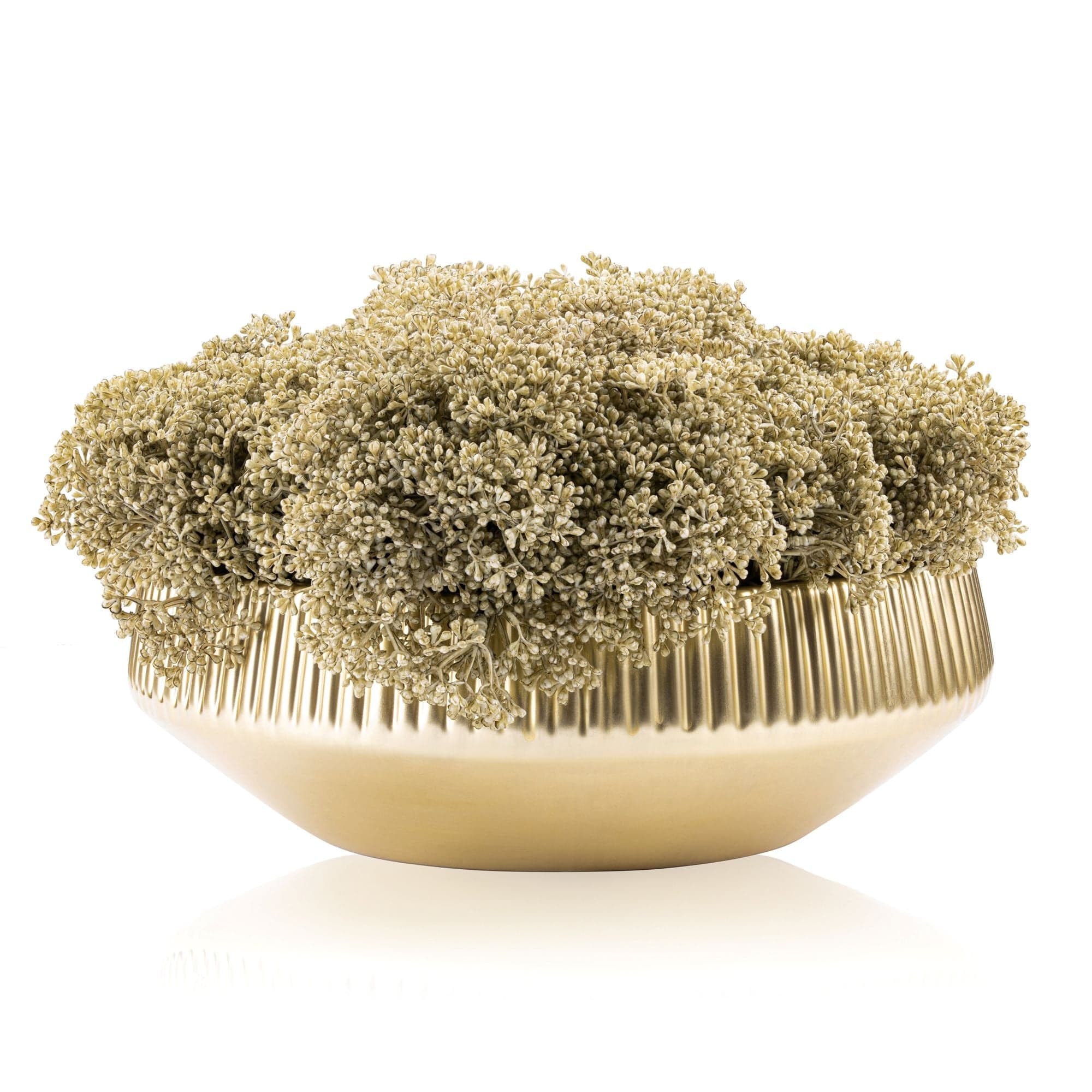 Greenery Gold Flower Pot