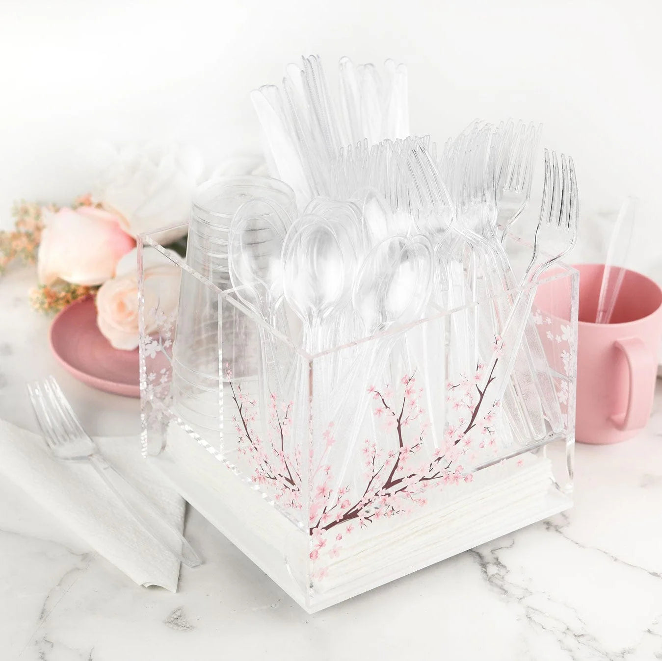 Shavuos Cherry Blossom 2025 Tablescape