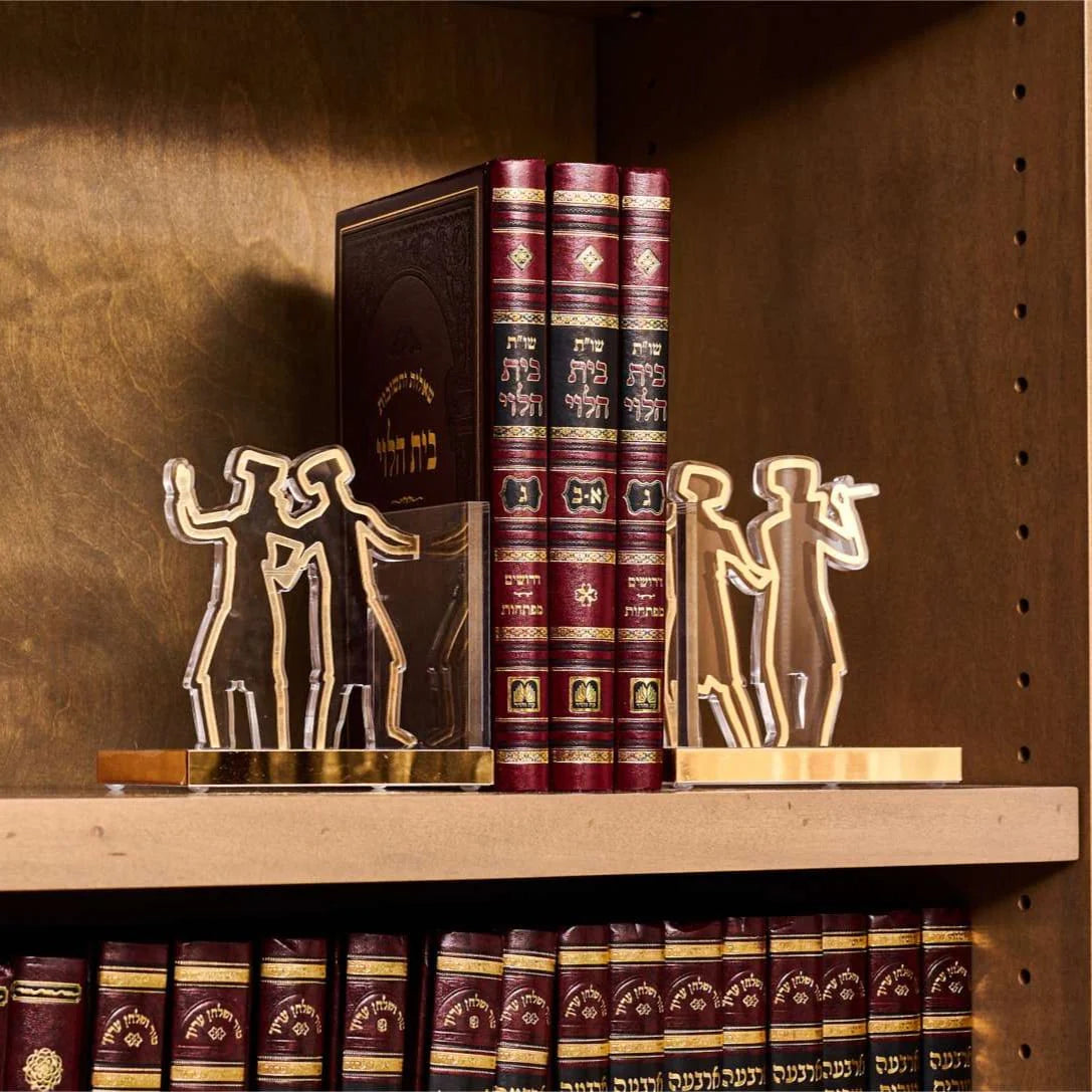 Chassidim Book End Sculpture