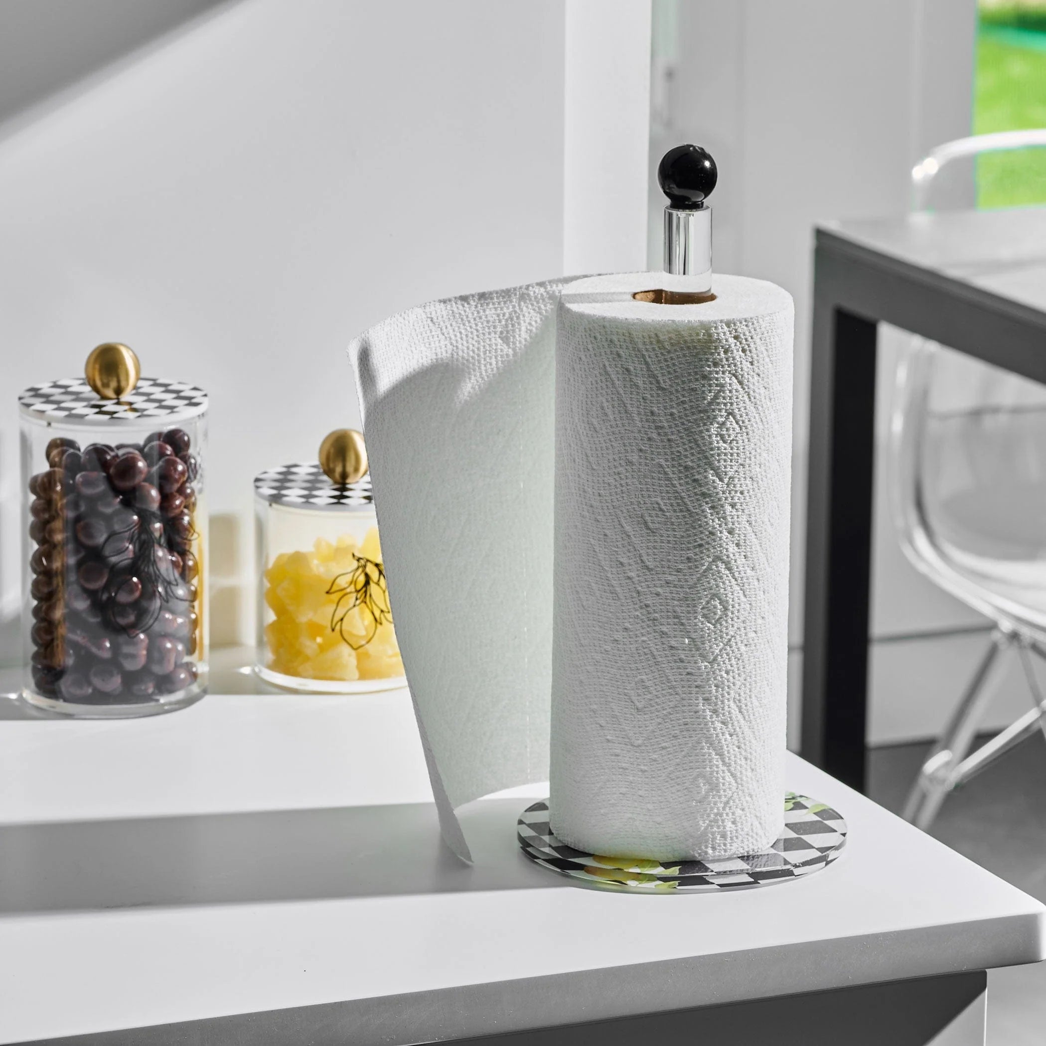 Onyx Paper Towel Holder
