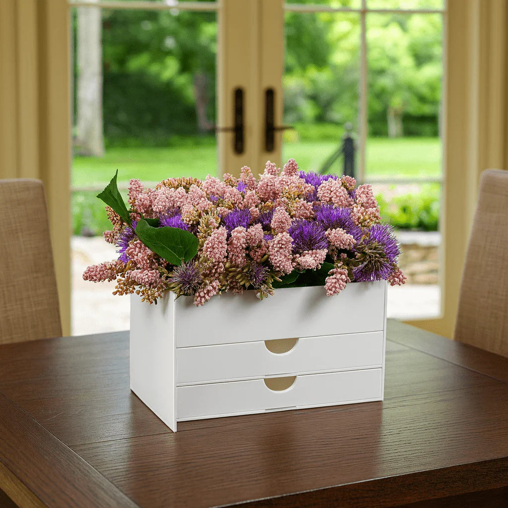 Silverware Caddy Floral Vase