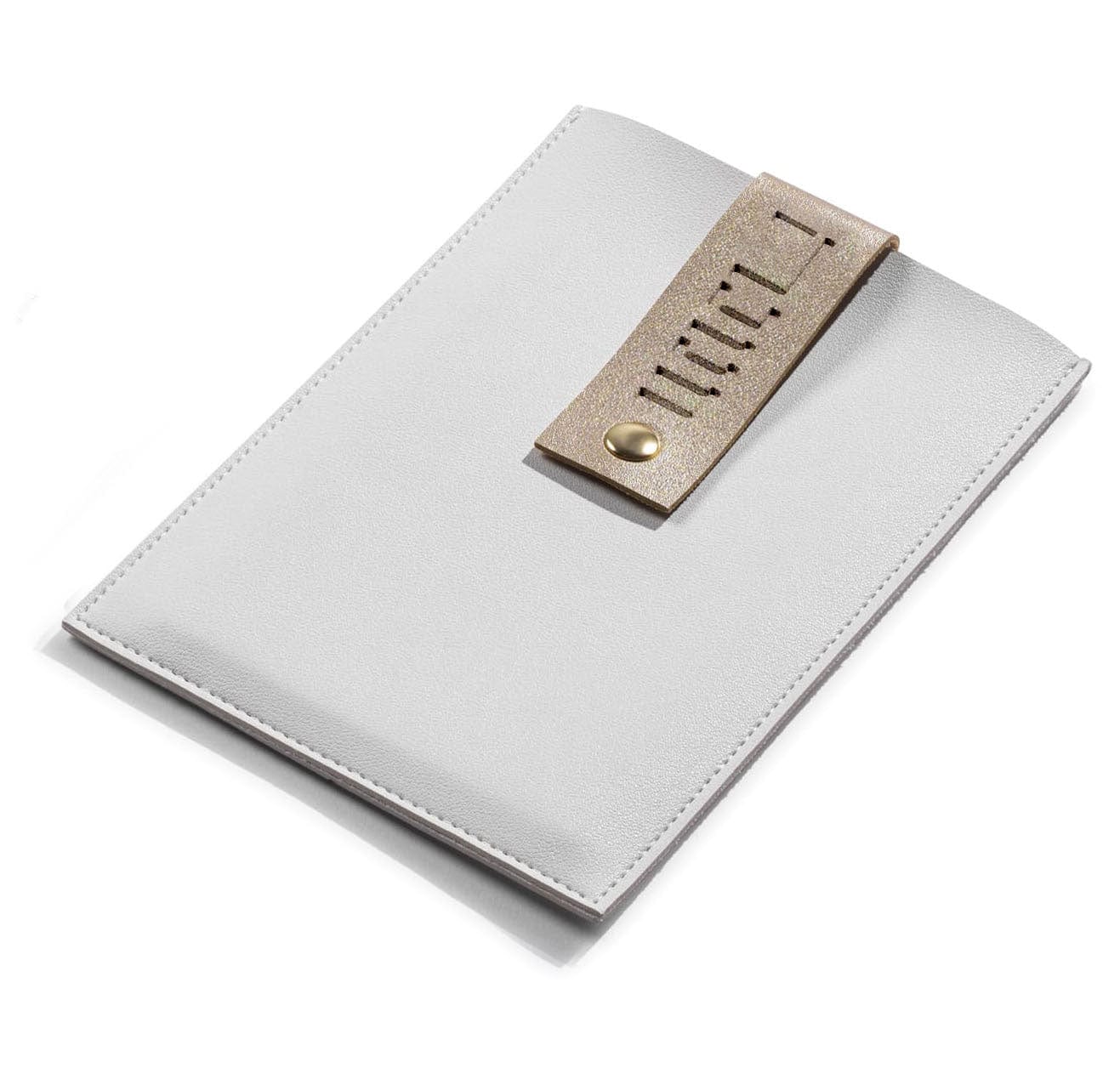 Leather Chanukah Brachos Card Set