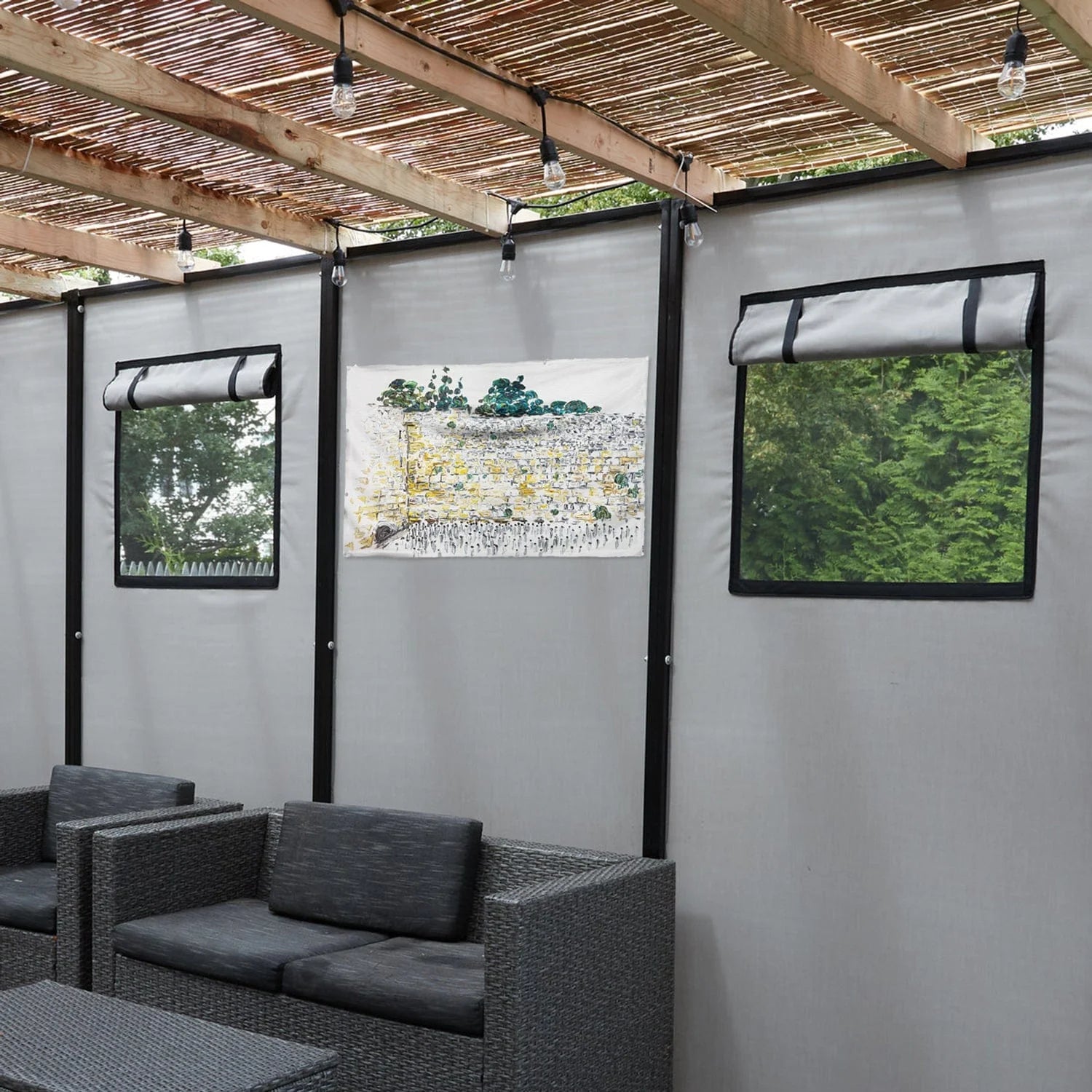 Kosel by Koby Vinyl Sukkah Decoration