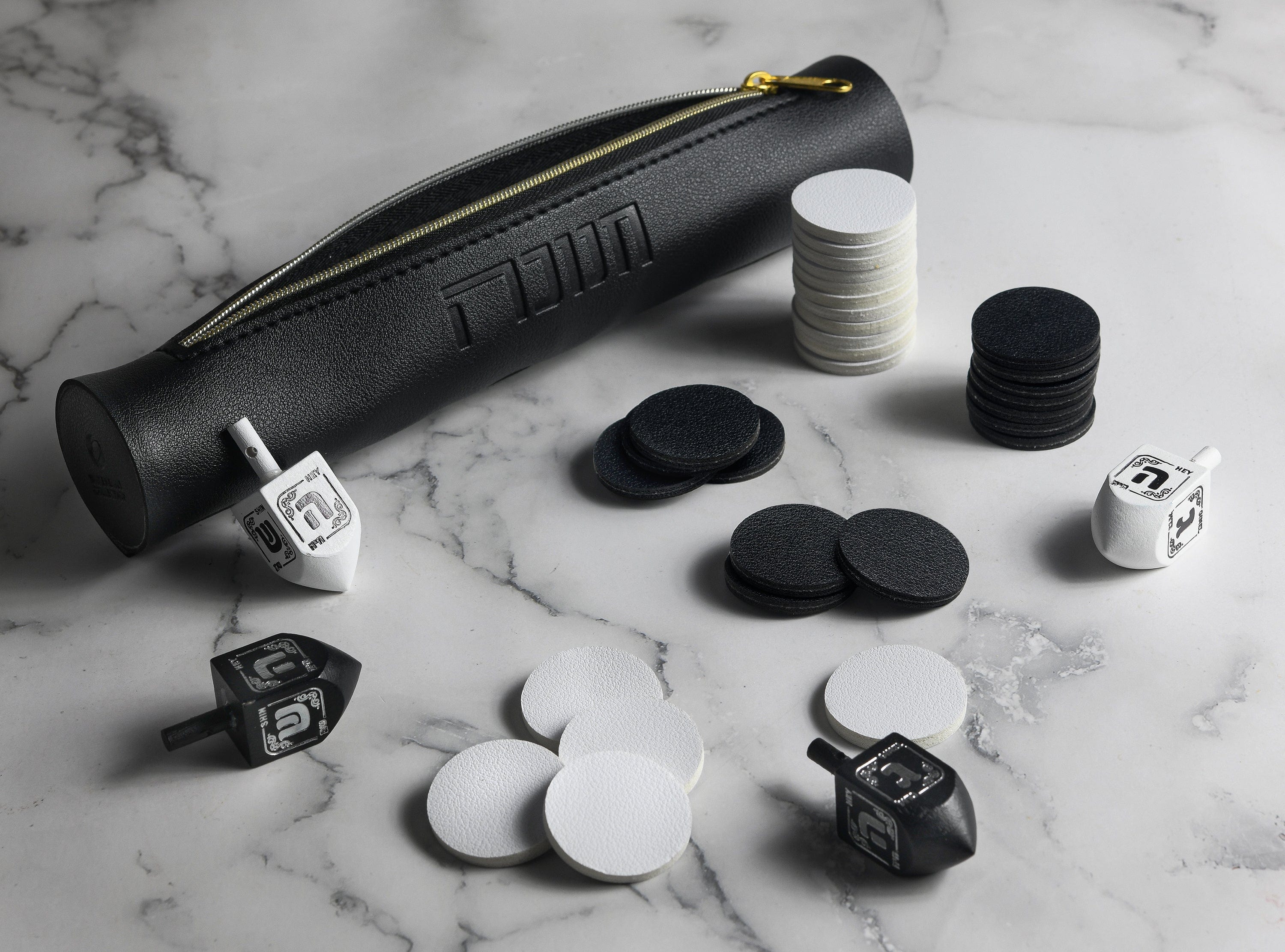 Leather Dreidel Game