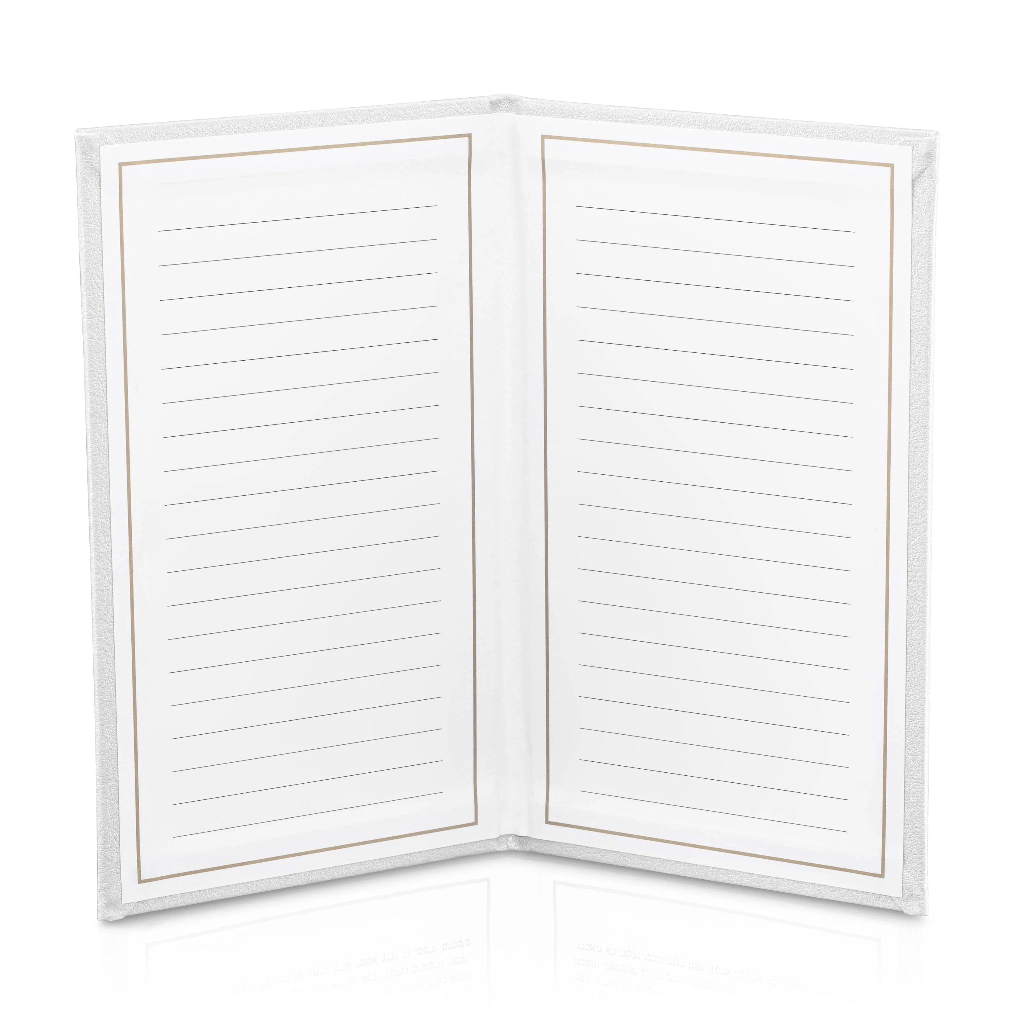 Leather Gift Note Booklet