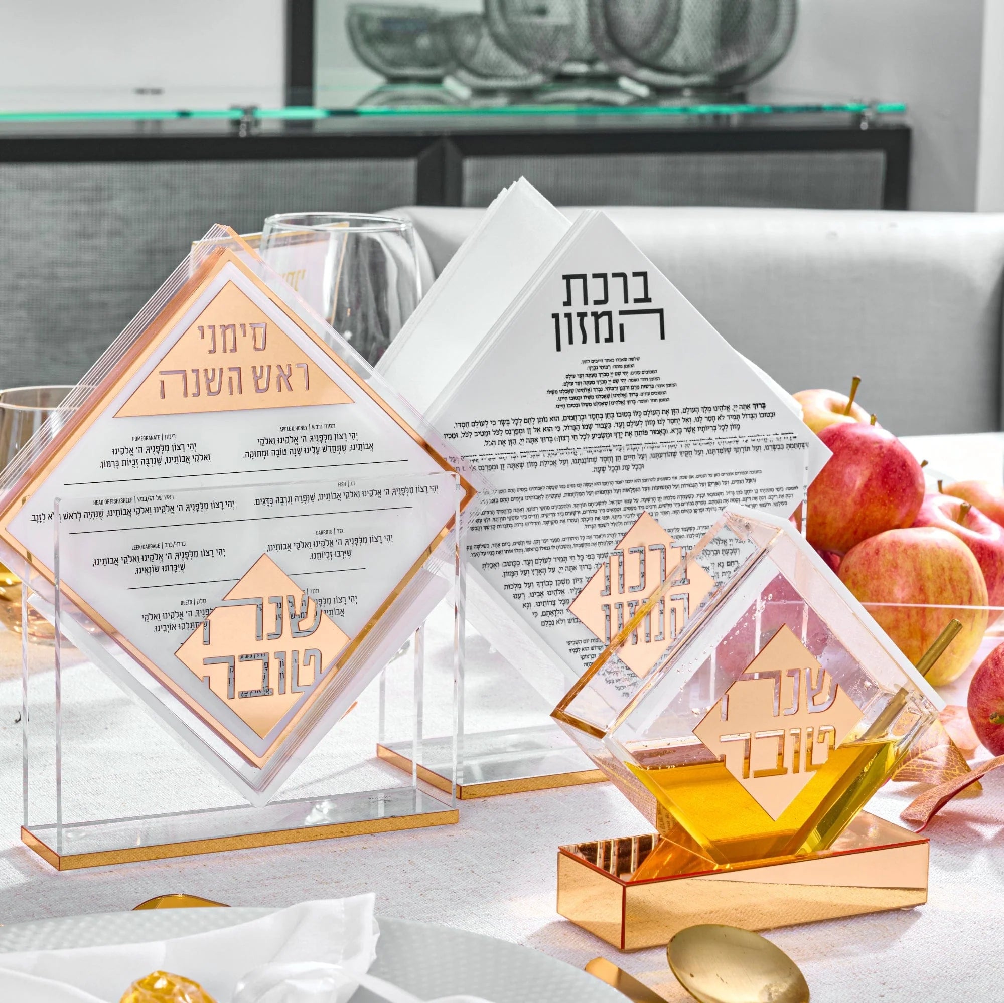Diamond Honey Dish