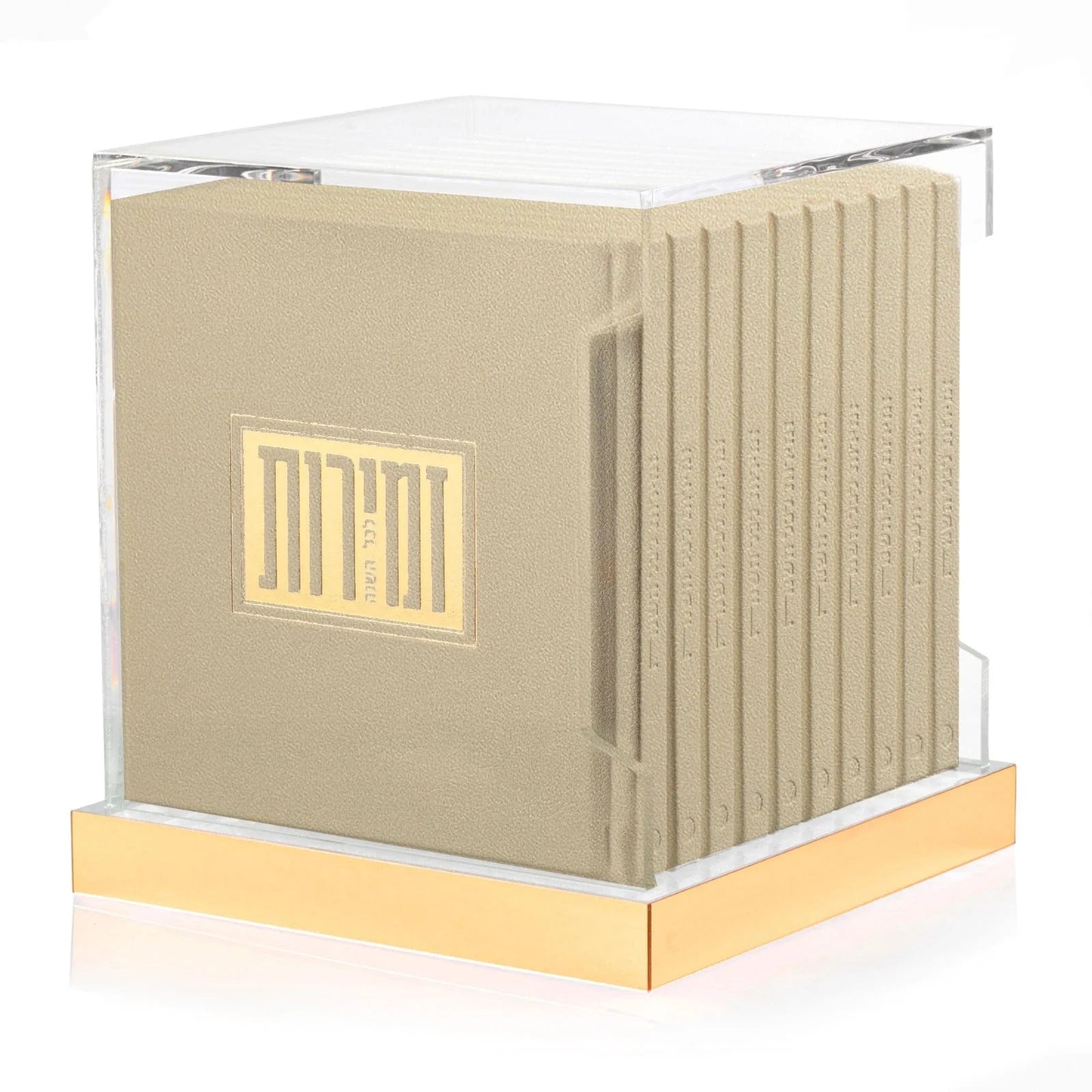 Square Zemiros Bencher Set for Shabbos & Yom Tov (Set of 10)