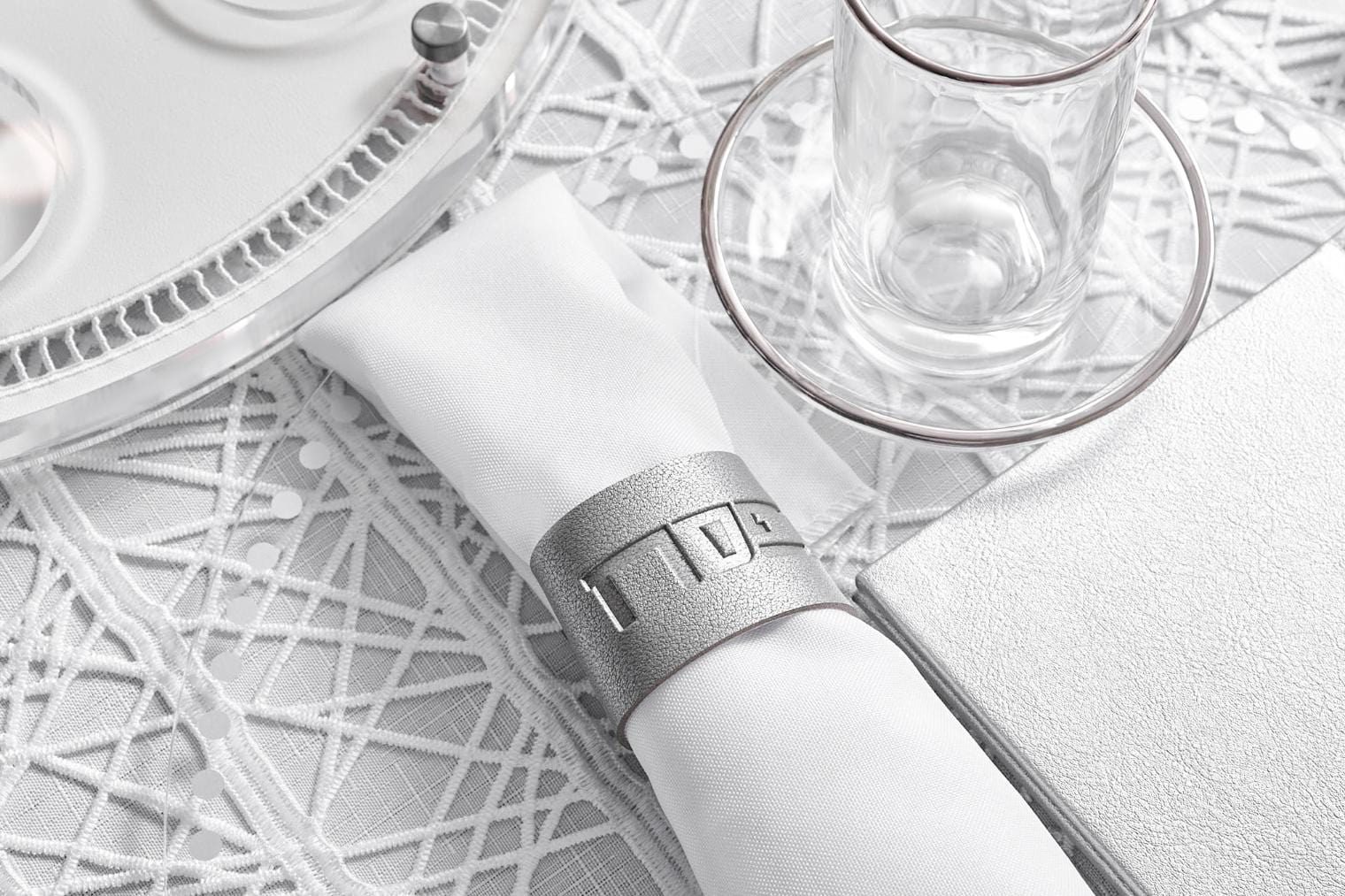 Pesach Leather Napkin Wraps