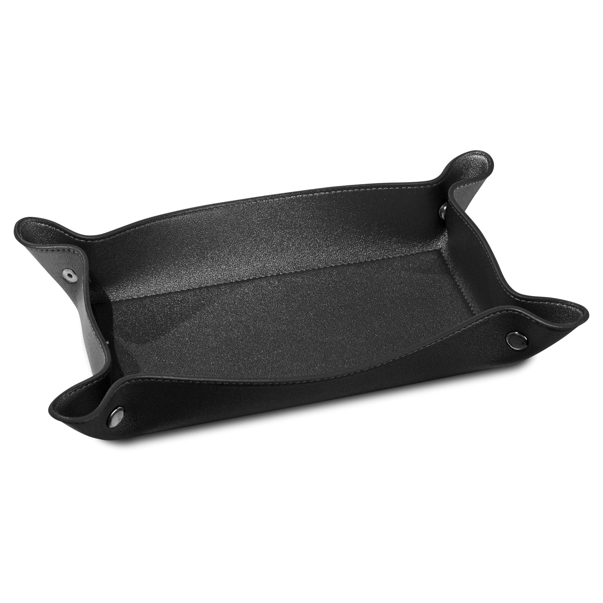 Leather Shabbos Toilet Paper / Guest Towel Tray / Multi-purpose Tray