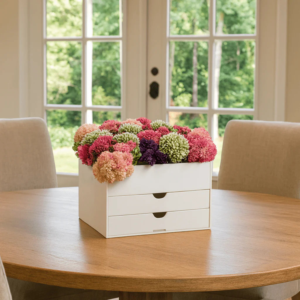 Silverware Caddy Floral Vase