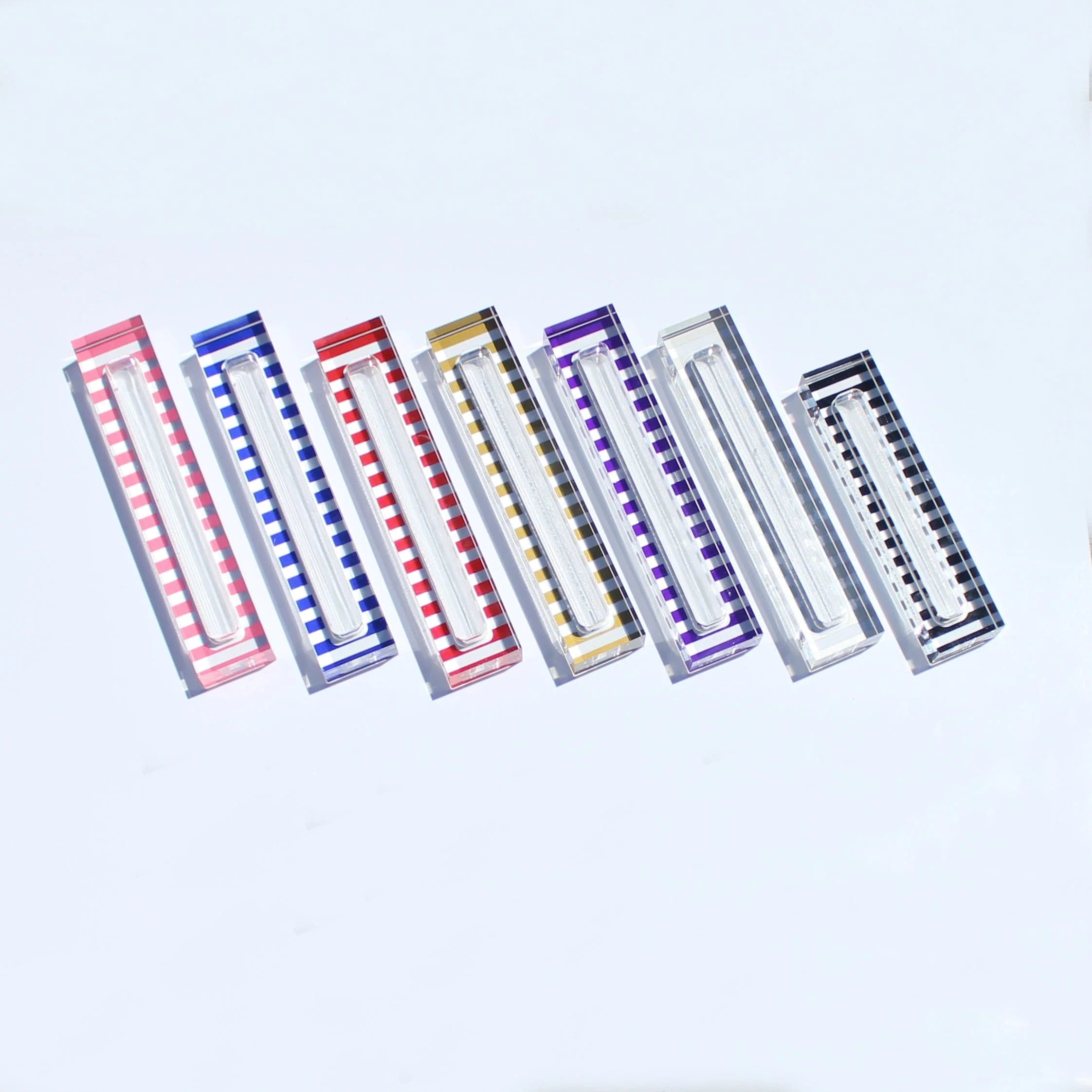 Stripe Mezuzah Case