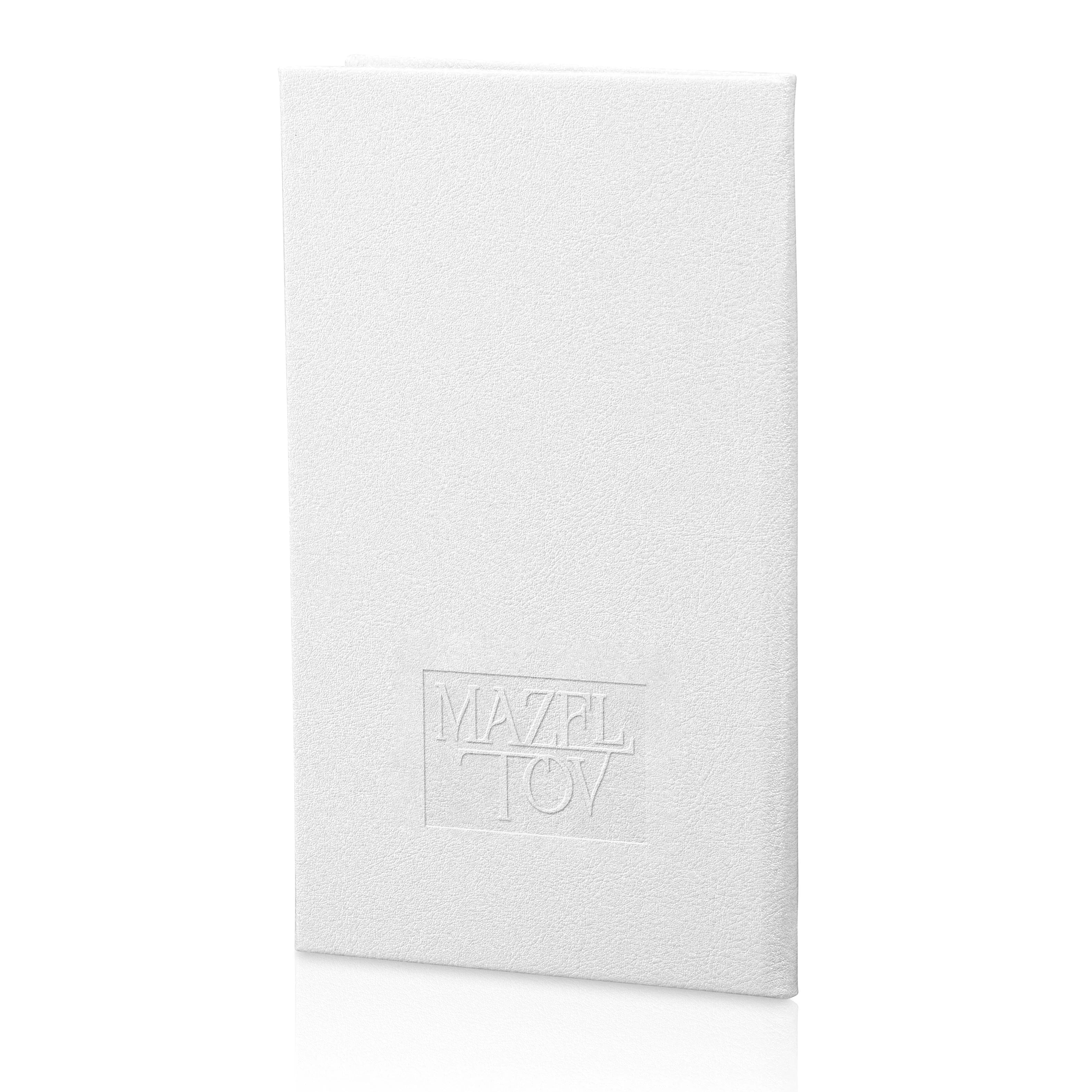 Leather Gift Note Booklet