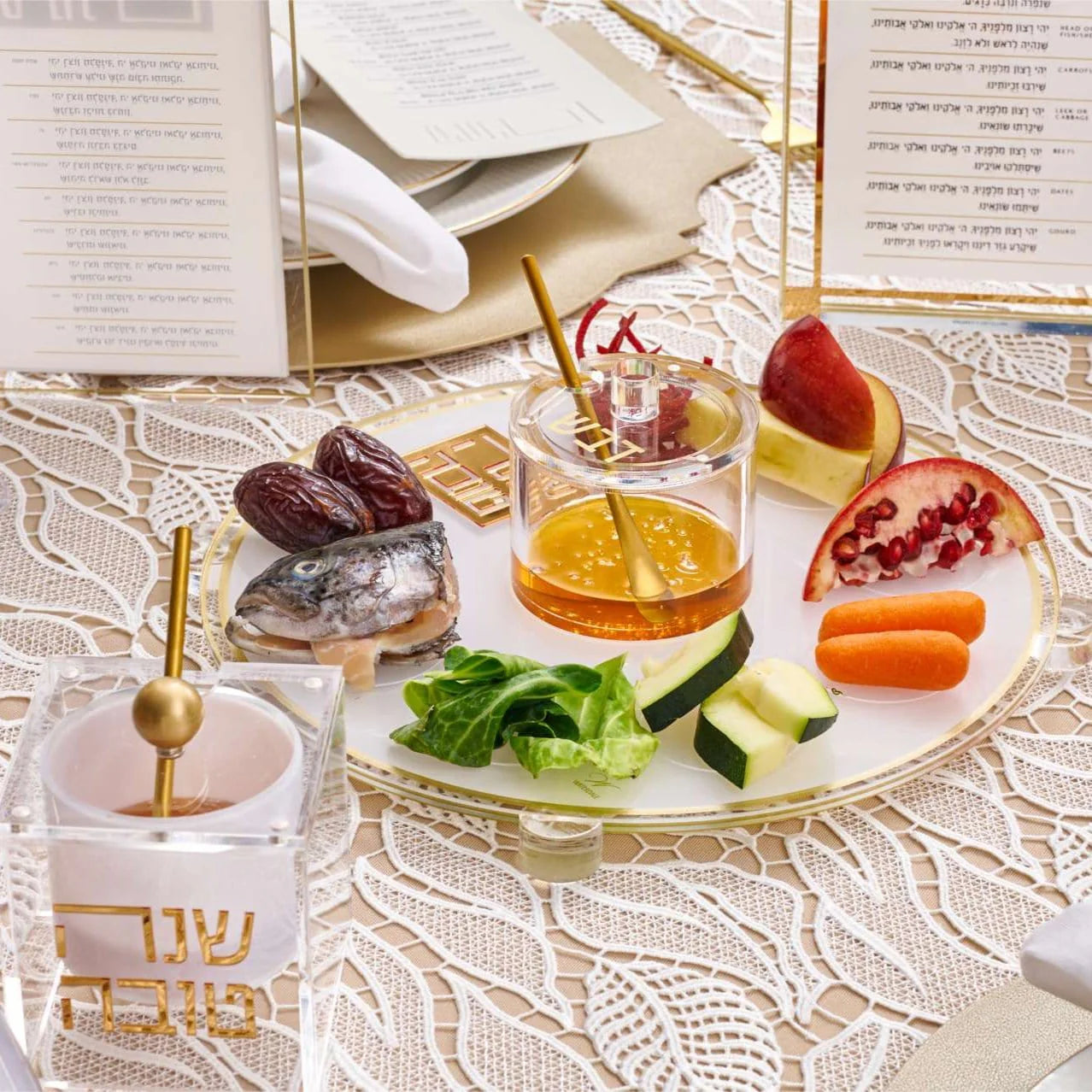 Rosh Hashanah 2024 Classic 2.0 Tablescape