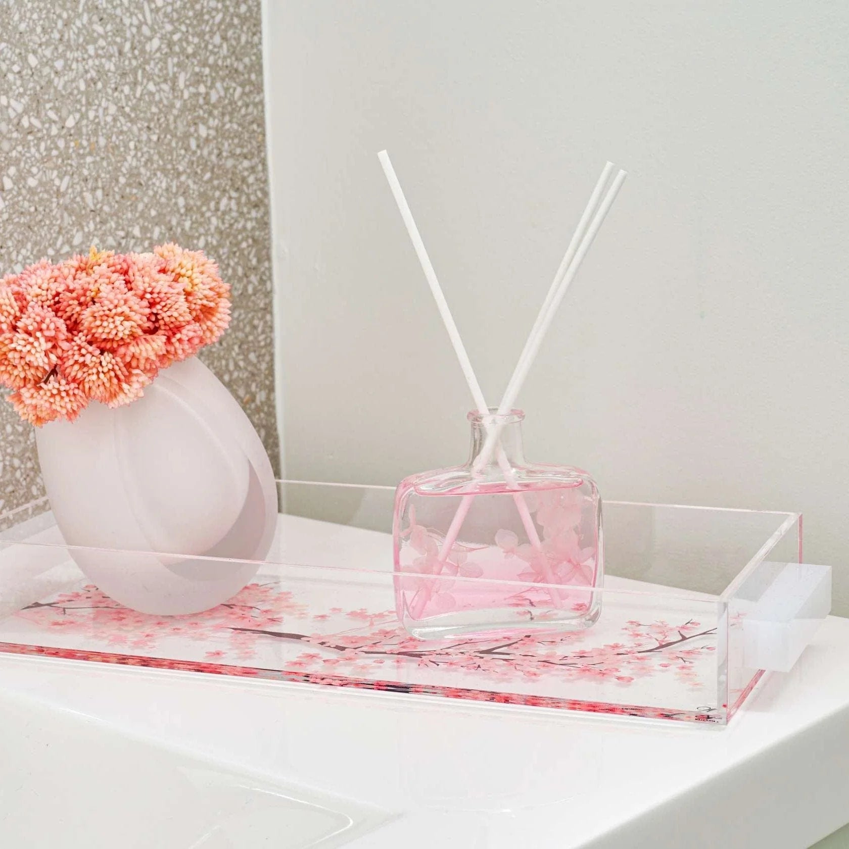 Shavuos Cherry Blossom 2025 Tablescape