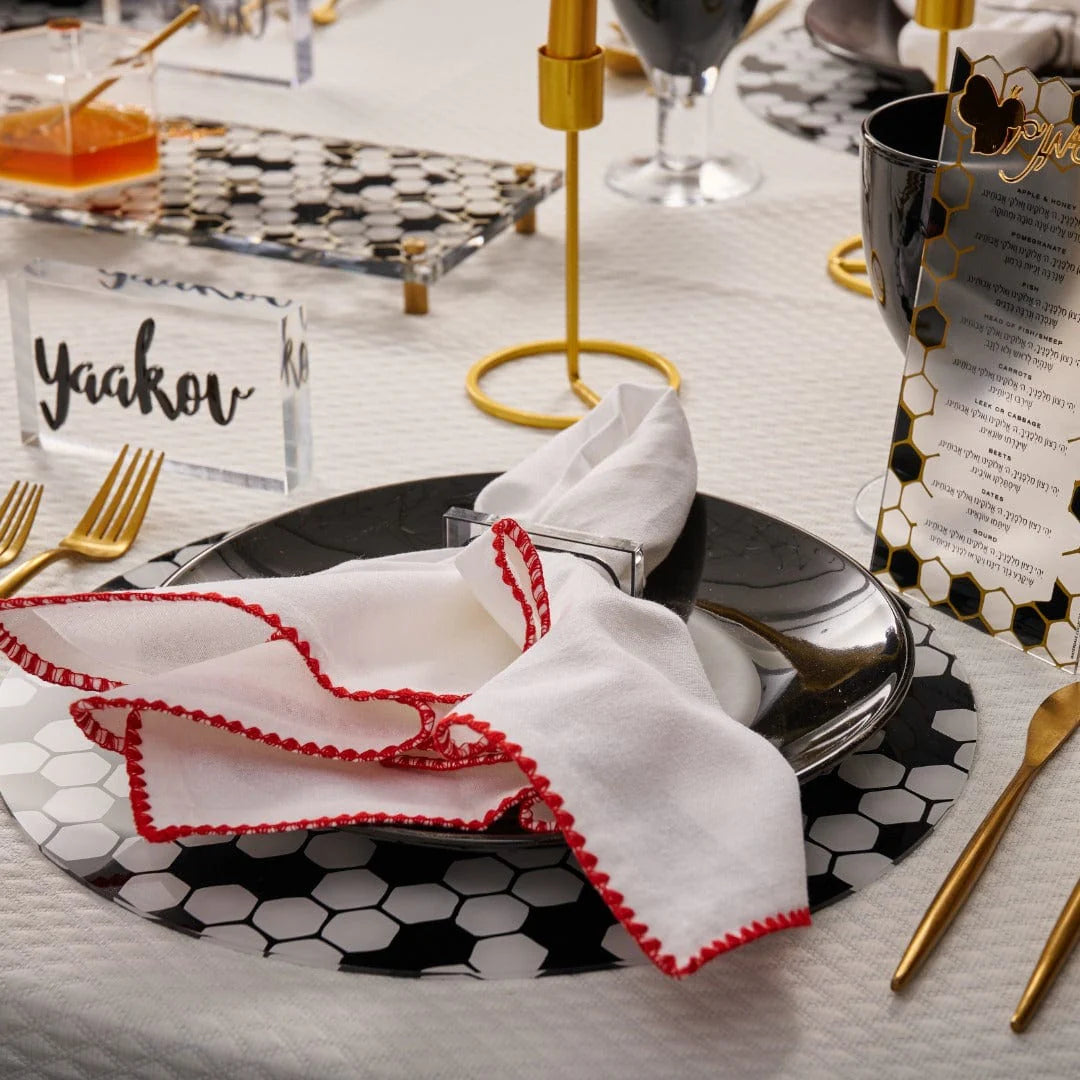 Rosh Hashana 2023 Onyx Tablescape