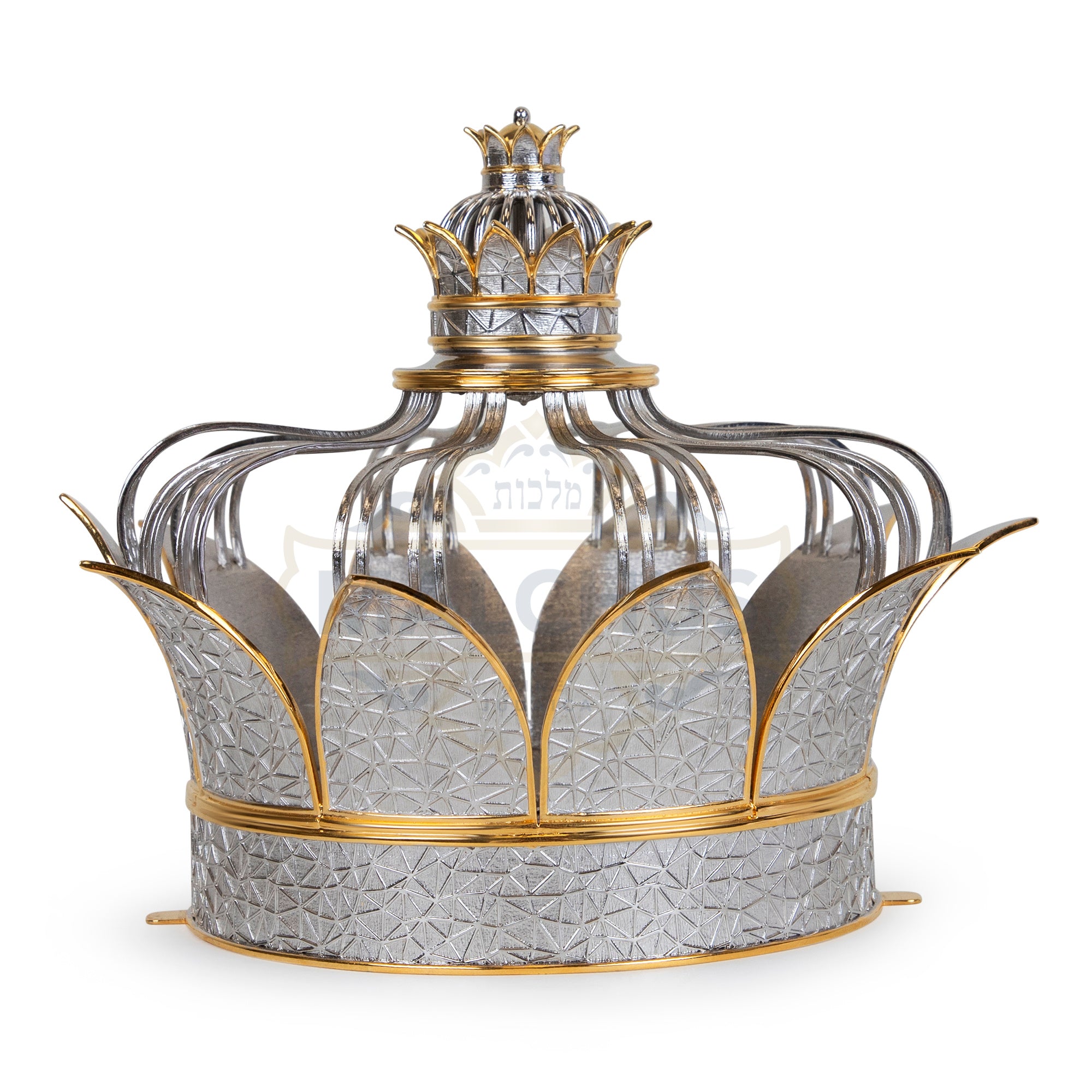 Silver Torah Crown #36
