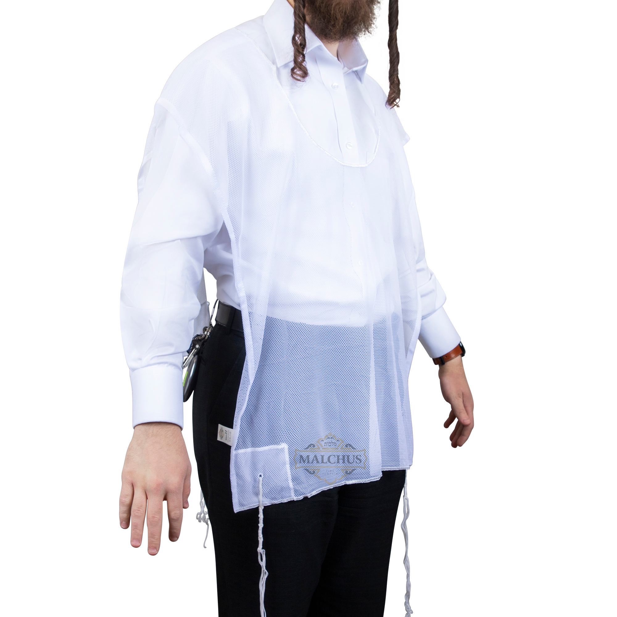 Mesh Adult Meyuchad Strings Keshiras Ashkenaz Tzitzis