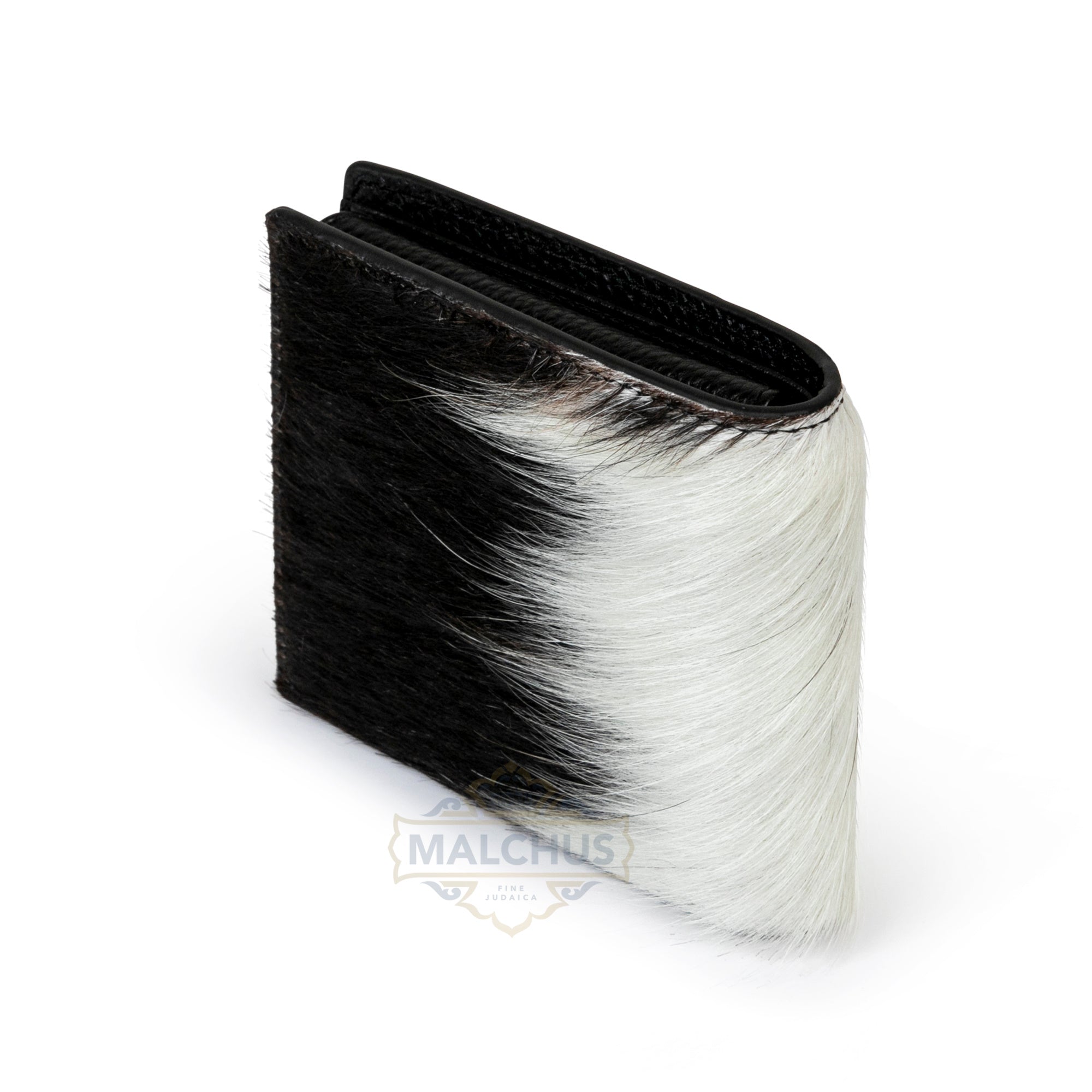 Luxury Leather & Fur Wallet by Malchus