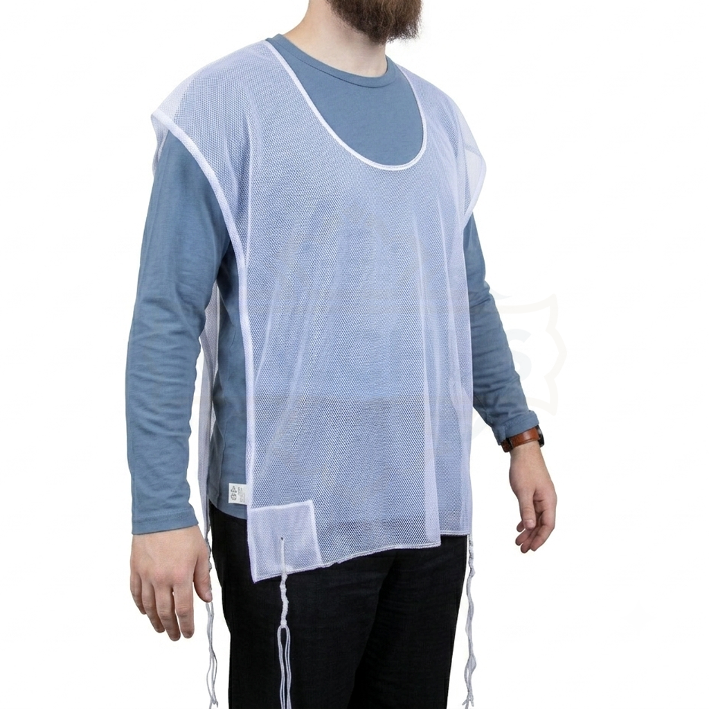Mesh Adult Meyuchad Strings Keshiras Ashkenaz Tzitzis