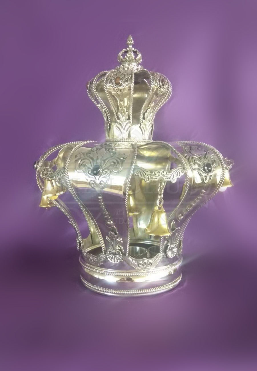 Silver Torah Crown #35