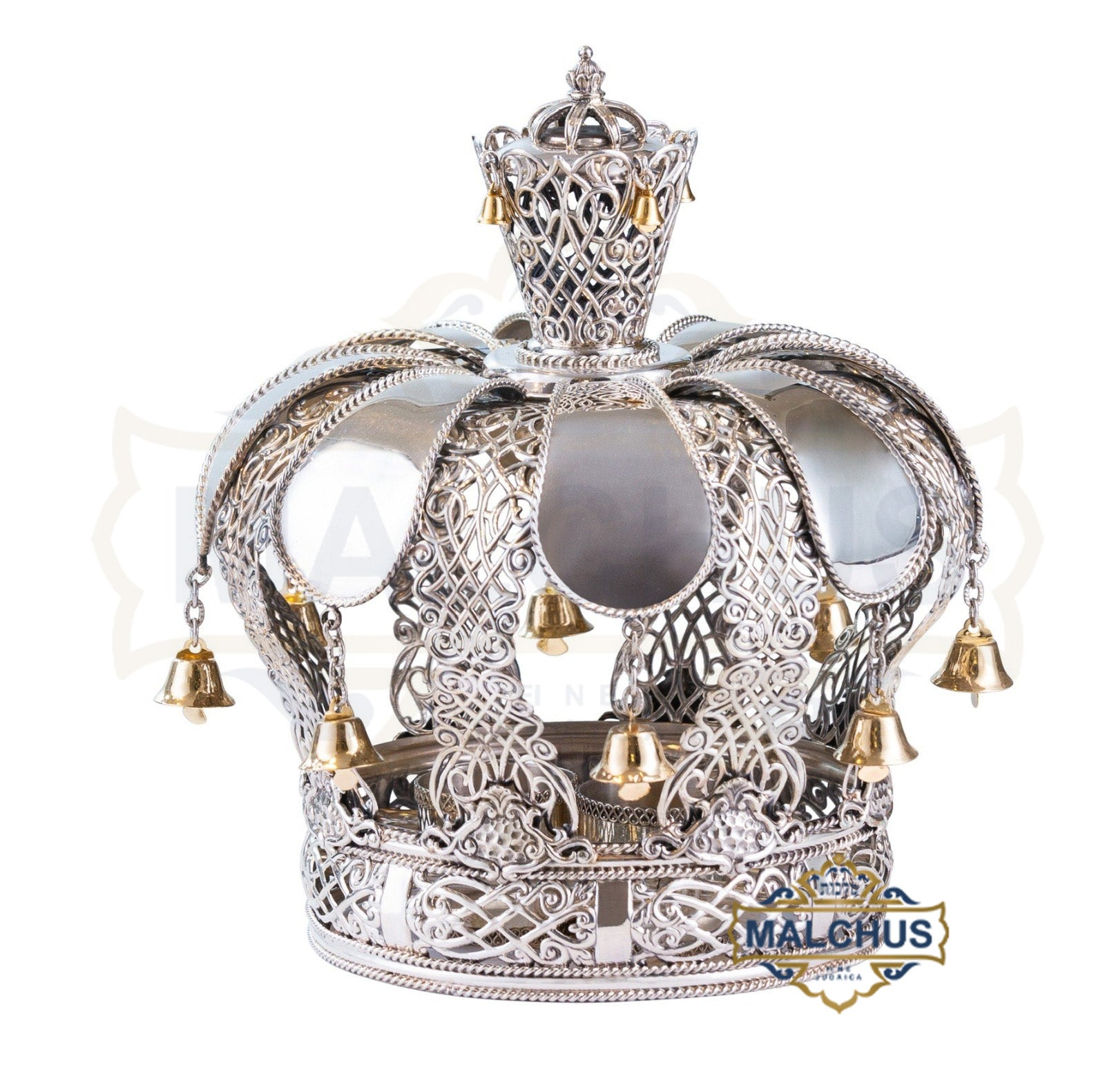 Silver Torah Crown #34