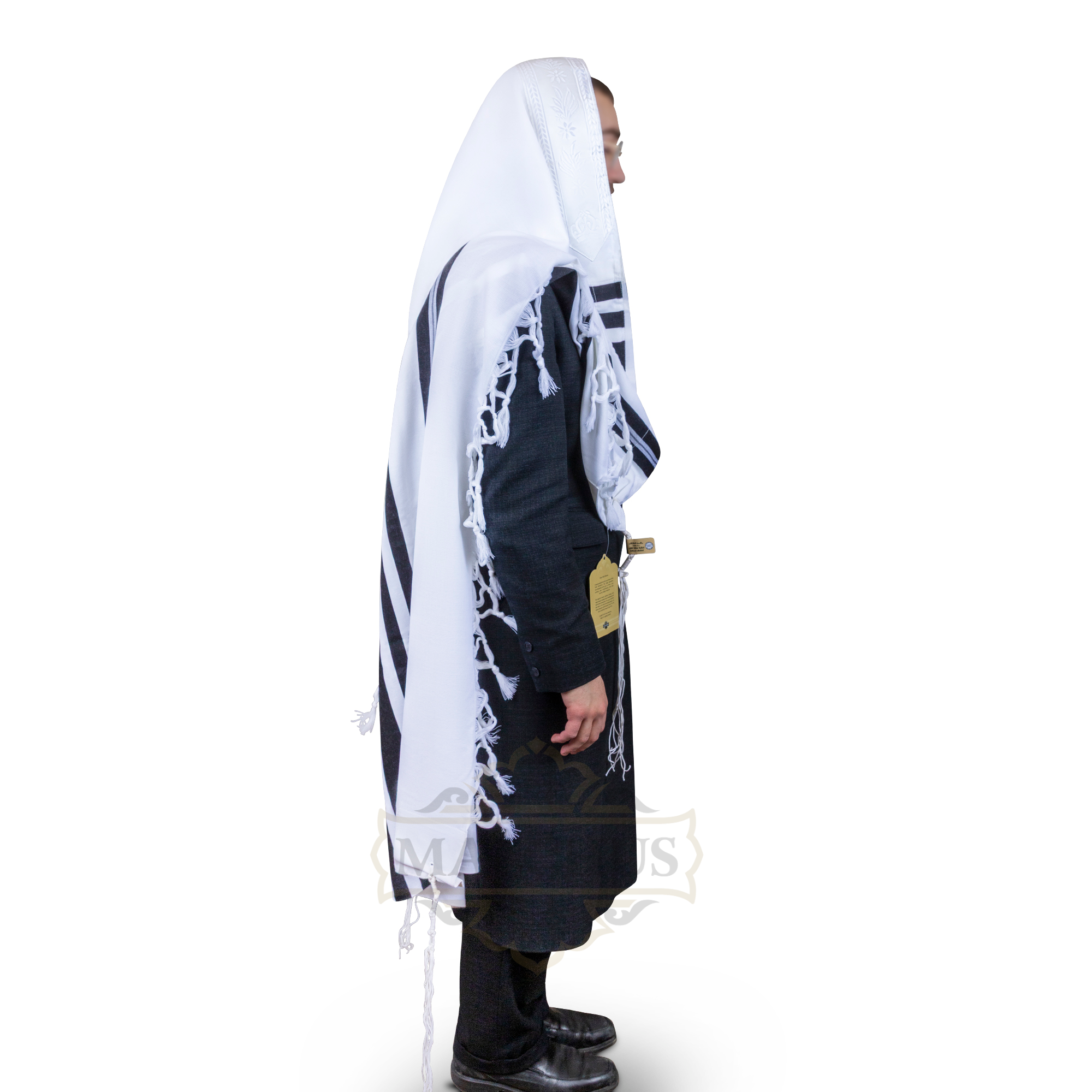 Ultra Lightweight  Shabbos Talis HaMefoar Kemo Tunisian-Turkish Wool