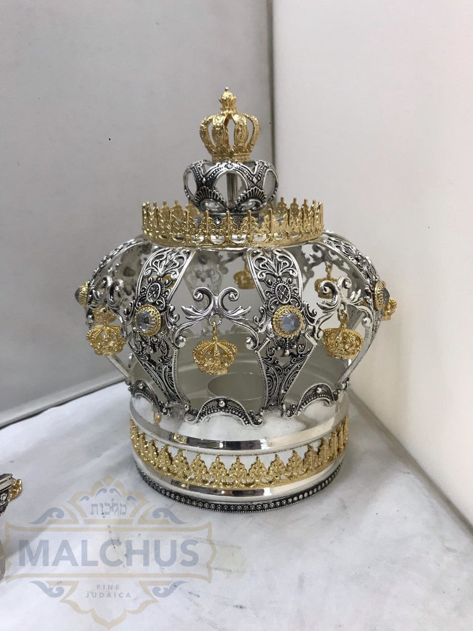Silver Torah Crown #6