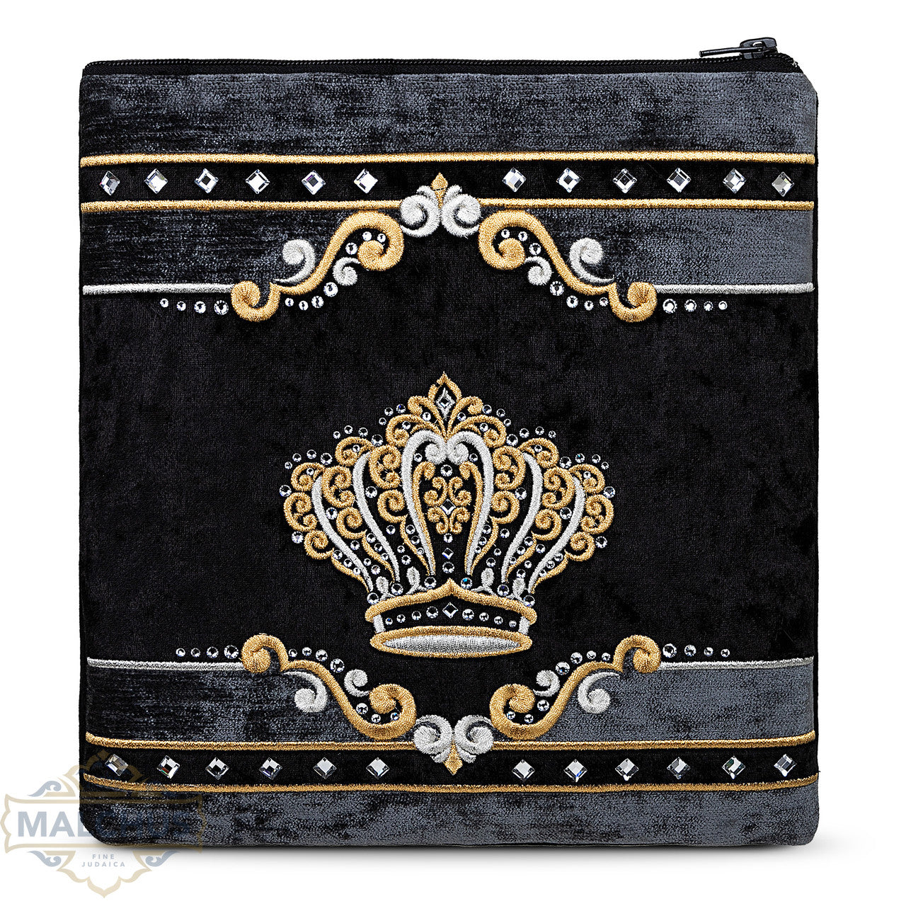 Bag #940 Black Velvet & Gold Emb