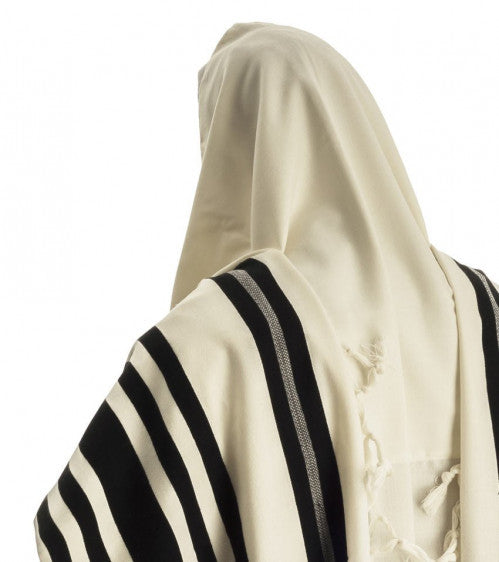 Ultra Lightweight  Shabbos Talis HaMefoar Kemo Tunisian-Turkish Wool