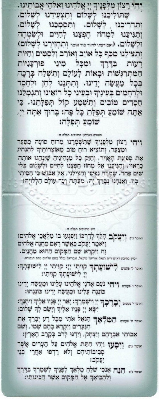 Mini Tefilat Haderech #223