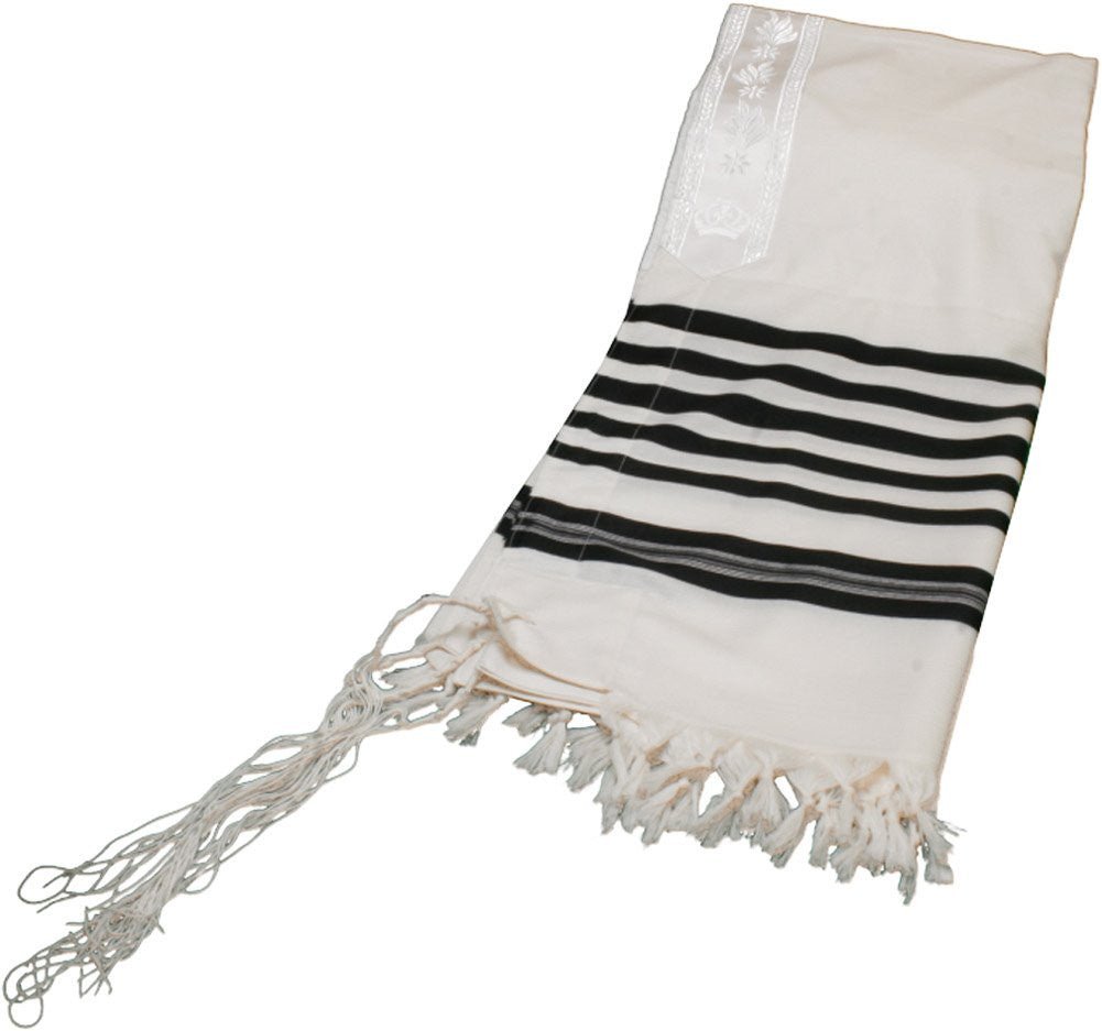 Deluxe Talis HaMefoar Black Stripes