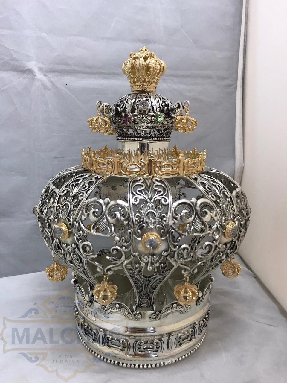 Silver Torah Crown #8