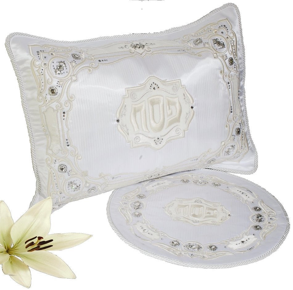Crystal Pleated Collection Seder Set #190