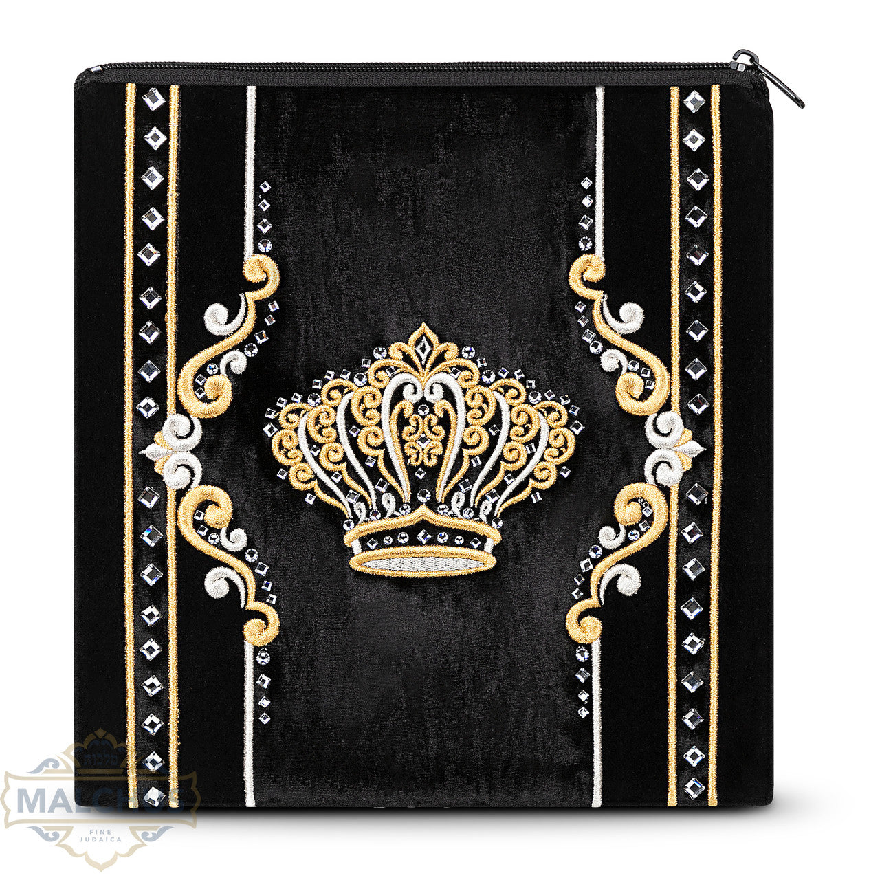 Bag #950 Black Velvet & Gold Emb